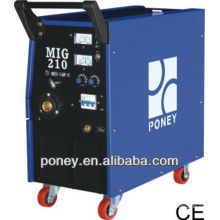 ce approved steel material mig mag 250 welding machine with accessories